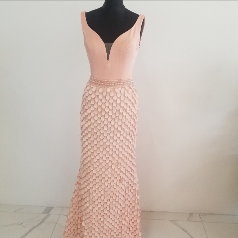 Tony Bowls Pink Gown TB11768